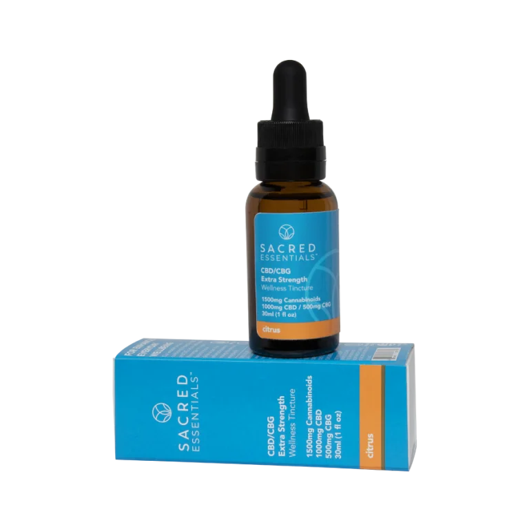 CBD/CBG Extra Strength Wellness Tincture - Sacred Essentials™ CBD