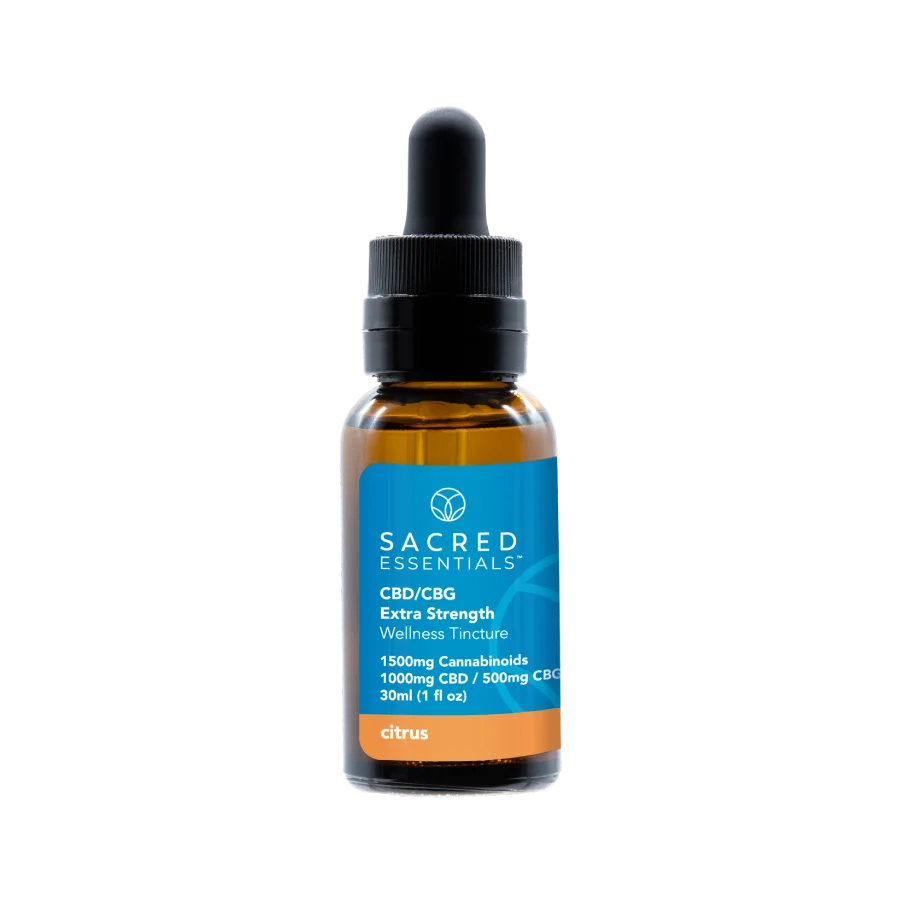 口コミ サイト 商品 Strength Extra CBD/CBG Wellness Essentials Sacred - Tincture リラクゼーショングッズ
